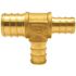 Apollo 3/4 in. x 1/2 in. x 1/2 in. Brass PEX-B Barb Tee