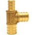Apollo 3/4 in. x 1/2 in. x 3/4 in. Brass PEX-B Barb Reducing Tee