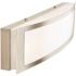 Home Decorators Collection 180-Watt Equivalent Brushed Nickel Integrated LED Vanity Light