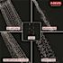 Delta 4-Spray Patterns 1.75 GPM 1.43 in. Wall Mount Handheld Shower Head with H2Okinetic in Matte Black