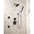Delta Ara 1-Handle Wall Mount Diverter Trim Kit in Matte Black (Valve Not Included)