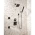 Delta Ara 1-Handle Wall Mount Diverter Trim Kit in Matte Black (Valve Not Included)