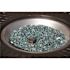 Fire Sense Bahama Blue Reflective Fire Glass