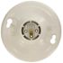 Leviton 660-Watt Medium Base Single Circuit Keyless Outlet Box Mount Plastic Incandescent Lampholder, White