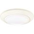 Westinghouse 15-Watt White Indoor/Outdoor Integrated LED Flush Mount
