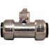 Tectite 3/4 in. Push-To-Connect x 3/4 in. Push-To-Connect x 1/4 in. Compression Service Stop Tee