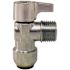 Tectite 1/2 in. Chrome-Plated Brass Push-To-Connect x 1/2 in. MIP Brass Quarter-Turn Angle Stop Valve