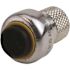 Tectite 1/4 in. (3/8 in. ) x 1/4 in. Chrome Compression Stop Valve Connector