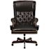 Flash Furniture Ainslie Faux Leather High Back Traditional Tufted Ergonomic Executive Office Chair in Black with Arms