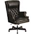 Flash Furniture Ainslie Faux Leather High Back Traditional Tufted Ergonomic Executive Office Chair in Black with Arms