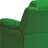 Flash Furniture Deluxe Padded Contemporary Green Vinyl Kids Recliner with Storage Arms