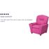 Flash Furniture Contemporary Hot Pink Vinyl Kids Recliner with Cup Holder