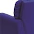 Flash Furniture Contemporary Blue Vinyl Kids Recliner with Cup Holder