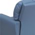 Flash Furniture Contemporary Light Blue Vinyl Kids Recliner with Cup Holder