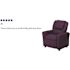 Flash Furniture Contemporary Purple Vinyl Kids Recliner with Cup Holder and Headrest