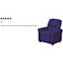 Flash Furniture Contemporary Blue Vinyl Kids Recliner with Cup Holder and Headrest