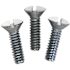 Leviton 1/2 in. Long 6-32 Thread Oval Head Milled Slot Replacement Wallplate Screws, White (100-Pack) 88000-PRT