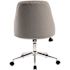 BOSS Office Products Designer Gray Linen Fabric Desk Chair