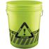 Leaktite 5 gal. Reflective Caution Bucket