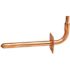 Apollo 8 in. x 1/2 in. Copper PEX-B Barb Stub-Out 90-Degree Elbow with Flange