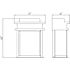 Design House Fairview 8-Watt Oil Rubbed Bronze Integrated LED Outdoor Wall Sconce
