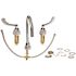 Zurn AquaSpec Widespread Gooseneck Faucet, 5 3/8 in. Spout, 2.2 GPM Pressure-Compensating Aerator, 4 in. Wrist Blade Handles