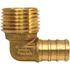 Apollo 3/4 in. Brass PEX-B Barb x 3/4 in. Male Pipe Thread Adapter 90-Degree Elbow