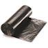 40 in. x 46 in. 40-45 Gal. Low-Density Trash Bags 2 Mil Black 15/Roll 5 Rolls/Case