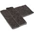 MSI Coal Canyon Ledger Corner 6 in. x 6 in. Splitface Quartzite Wall Tile (2 sq. ft. / case)