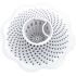 DANCO Hair Catcher Bathroom Tub Strainer in White (3-Pack)