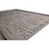 Xtreme Mats 34 in. x 22 in. Grey Kitchen Depth Under Sink Cabinet Mat Drip Tray Shelf Liner
