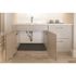 Xtreme Mats 34 in. x 22 in. Grey Kitchen Depth Under Sink Cabinet Mat Drip Tray Shelf Liner