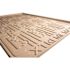 Xtreme Mats 28 in. x 19 in. Beige Bathroom Vanity Depth Under Sink Cabinet Mat Drip Tray Shelf Liner