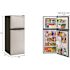 Haier 9.8 cu. ft. Top Freezer Refrigerator in Stainless Steel