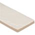 MSI Stirling White Brick Matte White Porcelain Brick Look Tile Rectangle 2 in. x 10 in., Floor and Wall (5.15 sq. ft./Case)