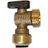 Tectite 1/2 in. Brass Push-To-Connect x 3/4 in. Male Hose Thread 90-Degree Washing Machine Ball Valve
