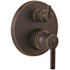 Delta 2-Handle Wall-Mount Valve Trim Kit with 3-Setting Integrated Diverter in Venetian Bronze (Valve Not Included)