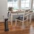 Comfort Zone 23 in. 1,500-Watt Black Oscillating Tower Electric Ceramic Heater with Remote Control