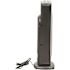 Comfort Zone 23 in. 1,500-Watt Black Oscillating Tower Electric Ceramic Heater with Remote Control