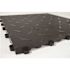Swisstrax 15.75 in. x 15.75 in. Jet Black Diamond Trax 9-Tile Modular Flooring Pack (15.5 sq. ft./case)