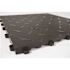 Swisstrax 15.75 in. x 15.75 in. Jet Black Diamond Trax 25-Tile Modular Flooring Pack (43 sq. ft./case)