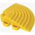 Swisstrax 2.5 in. x 2.5 in. Citrus Yellow Corner Edging for 15.75 in. Modular Tile Flooring (2-Pack)