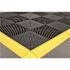 Swisstrax 15.75 in. Walnut Brown Pegged Edging for 15.75 in. Modular Tile Flooring (2-Pack)