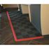 Swisstrax 15.75 in. Pearl Silver Pegged Edging for 15.75 in. Modular Tile Flooring (2-Pack)