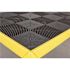 Swisstrax 15.75 in. Pearl Silver Pegged Edging for 15.75 in. Modular Tile Flooring (2-Pack)