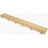 Swisstrax 15.75 in. Mocha Java Looped Edging for 15.75 in. Modular Tile Flooring (2-Pack)