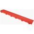Swisstrax 15.75 in. Racing Red Looped Edging for 15.75 in. Modular Tile Flooring (2-Pack)