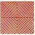 Swisstrax 4.3 ft. x 9.6 ft. Orange Checkered Motorcycle Pad Ribtrax Modular Tile Flooring (36 sq. ft.)