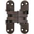 SOSS 1-1/8 in. x 4-5/8 in. Oil Rubbed Bronze Lacquered Invisible Hinge