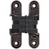 SOSS 1 in. x 4-5/8 in. Oil Rubbed Bronze Lacquered Invisible Hinge